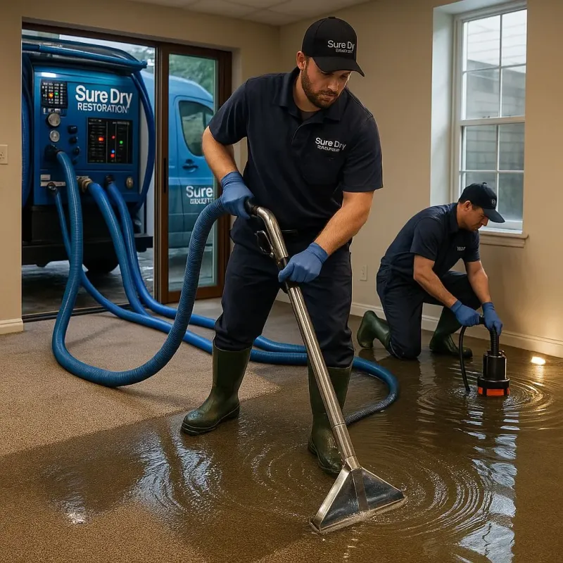 Water Extraction and Removal process in Pineville, MO